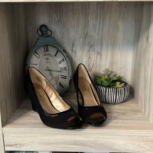 🔥🔥Bandolino Takisha Black Peep Toe Mule🔥🔥